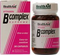 Health Aid Vitamin B Complex Supreme 30 caps