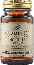 Solgar Vitamin D3 4000IU 60  