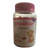 Bradex Bradbear Vitamin C 60tabs Παιδικά Ζελεδάκια  γεύση κεράσι