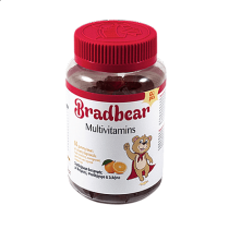 Bradbear Multivitamins 60 Παιδικά Ζελεδάκια γεύση κεράσι