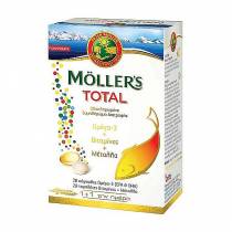 Moller's - Total Ολοκληρωμένο Συμπλήρωμα Διατροφής, 28caps + 28tabs