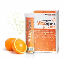 Vitasper - Plus Q10 - Πολυβιταμινούχο τονωτικό σε αναβράζουσες ταμπλετες