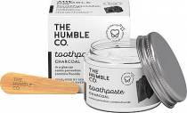 The Humble Co. Toothpaste in Glass Jar Charcoal with Fluoride 50ml