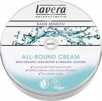 Lavera Basis Sensitiv All Round Cream with Organic Shea Butter & Organic Almond 150ml