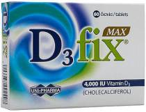 Uni-Pharma D3 Fix Max 4000iu 60 